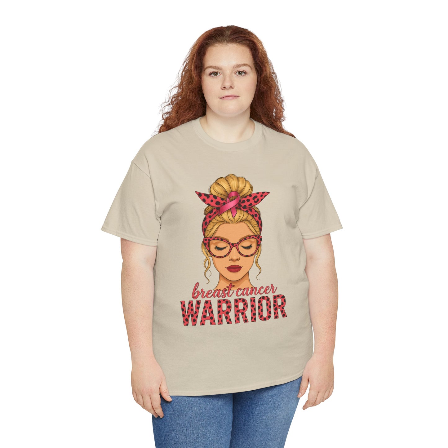 Breast Cancer Warrior Tee - Pink Ribbon Support