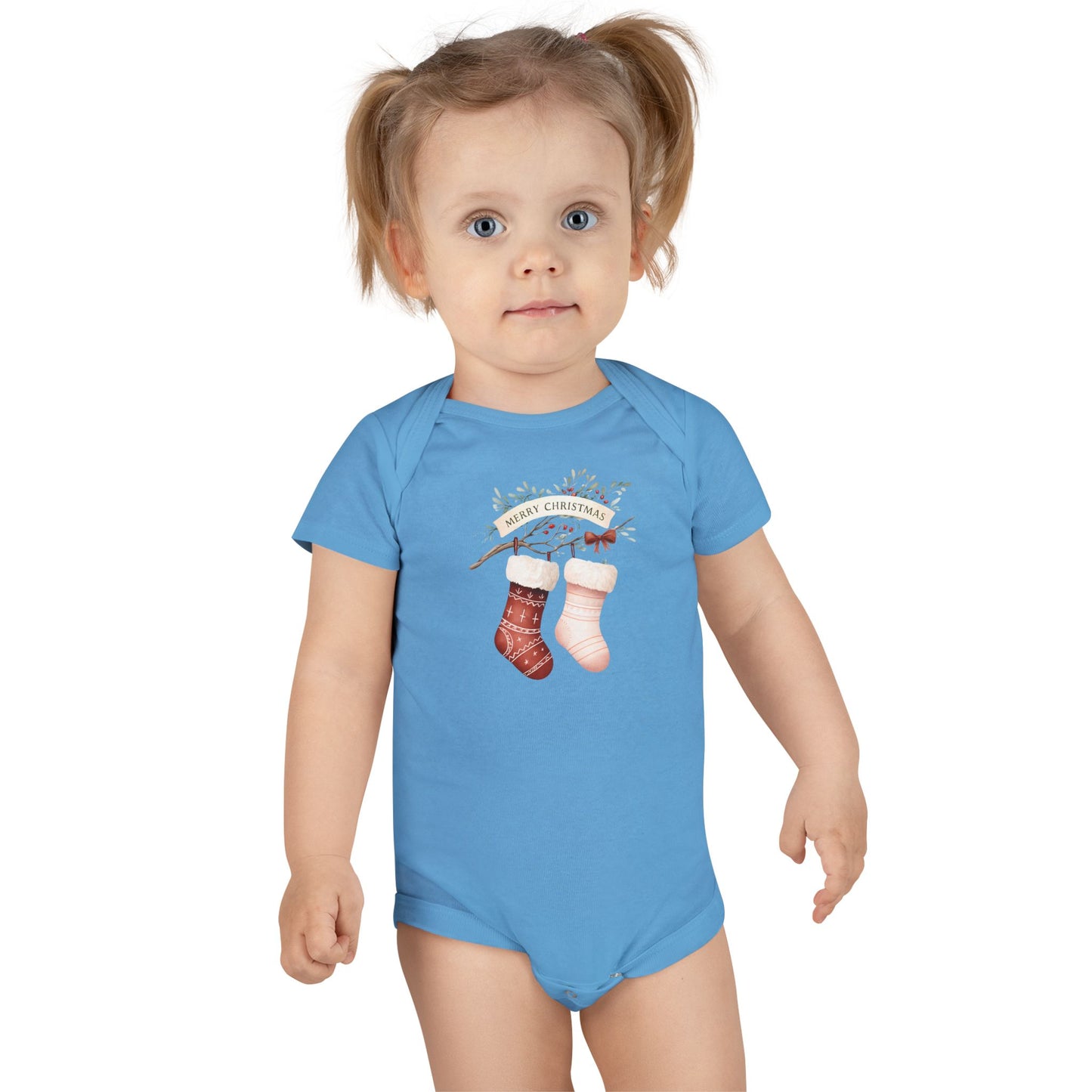 Christmas Baby Onesie, Infant Holiday Outfit, Cute Christmas Gift, Baby Shower Gift, Newborn Christmas Bodysuit