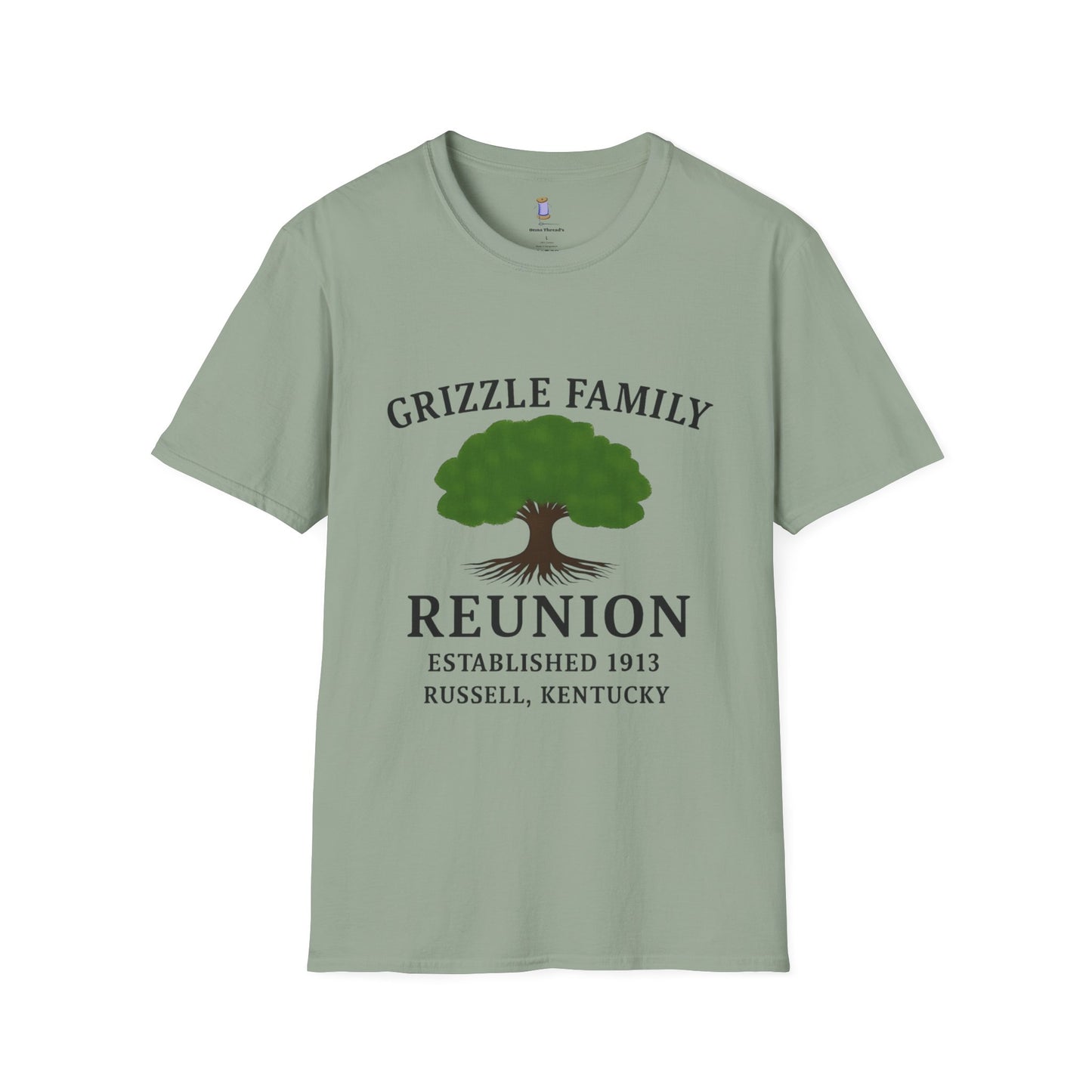 Grizzle Family Reunion Men's T-Shirt, Family Gathering Tee, Heritage Apparel, Summer Picnic Shirt, Custom Family Event Shirt