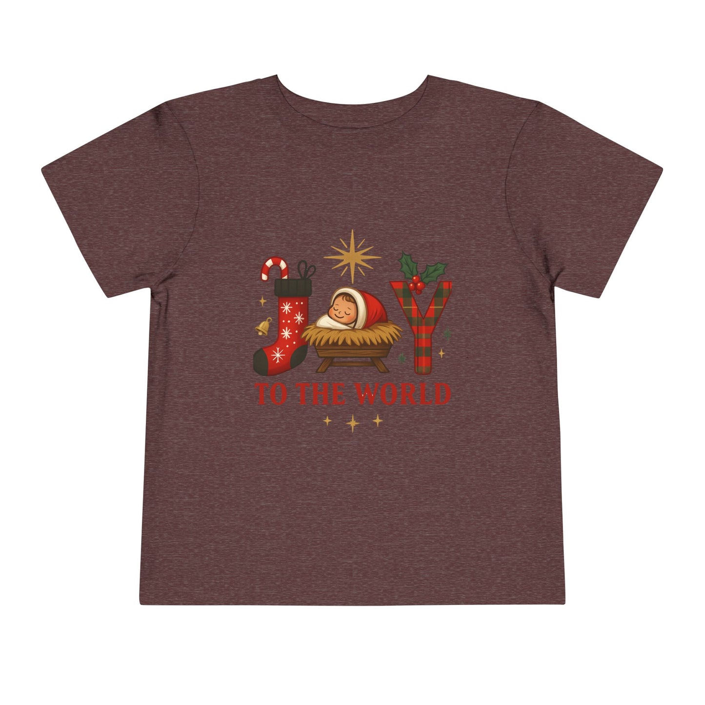 Joy to the World Toddler Christmas Tee