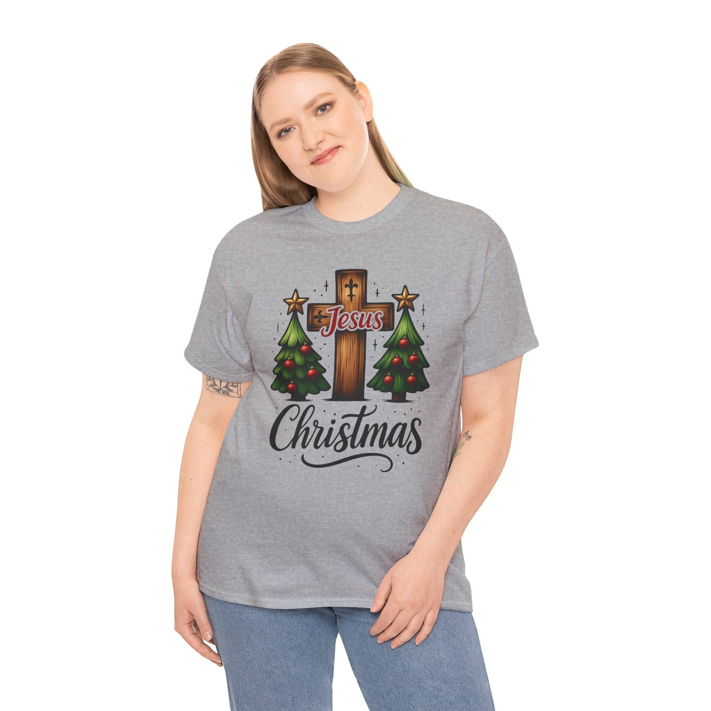 Christmas Cross Unisex Tee