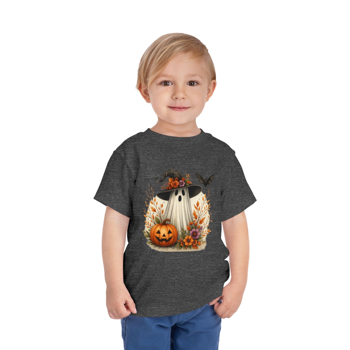 Toddler T-Shirt Friendly Ghost Halloween Tee