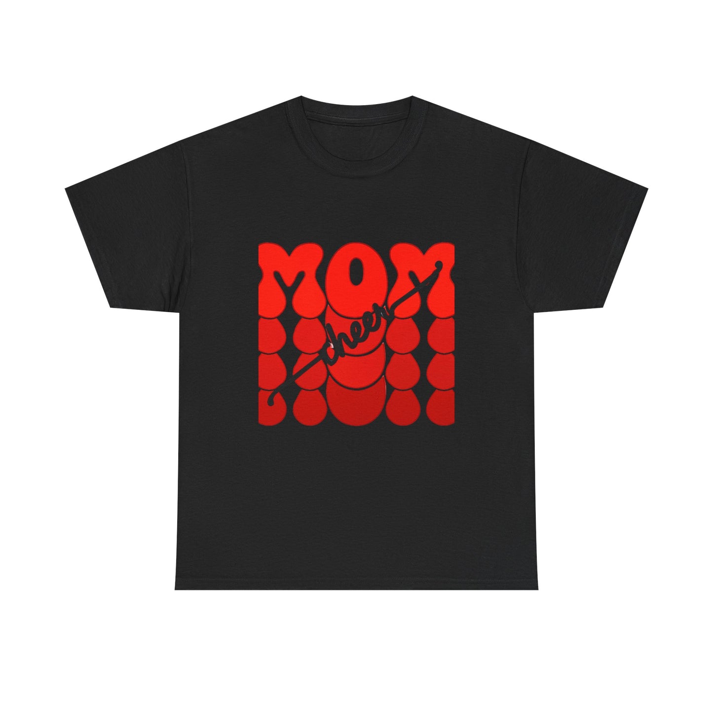 Retro Mom Cheer Tee – Bold Support & Spirit Shirt