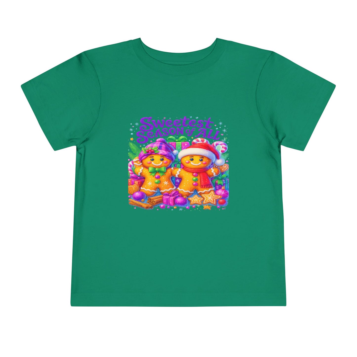 Sweetest Season Gingerbread Christmas Toddler Tee