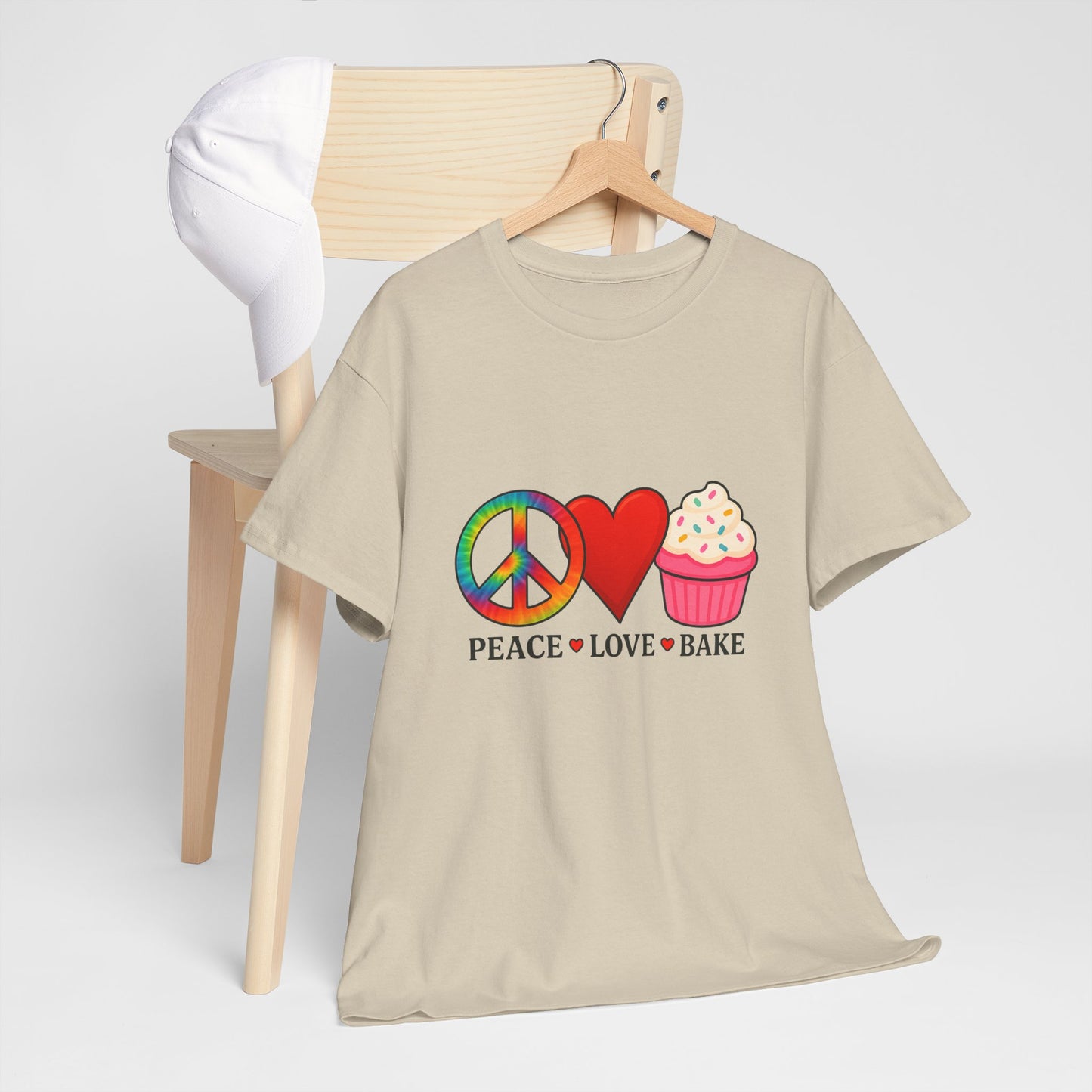 Tie-Dye Peace Sign Tee Love Celebration Shirt