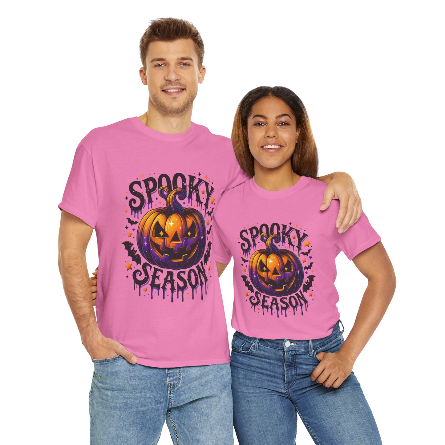 Spooky Season Jack O Lantern Halloween Tee