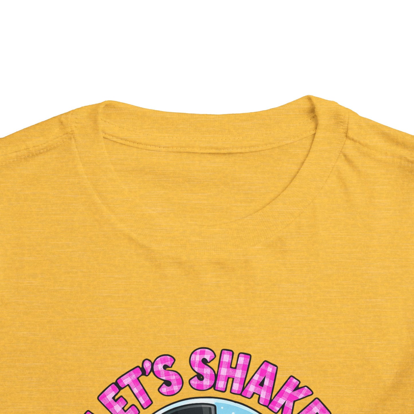 Let's Shake Things Up! Snow Globe Toddler Christmas Tee
