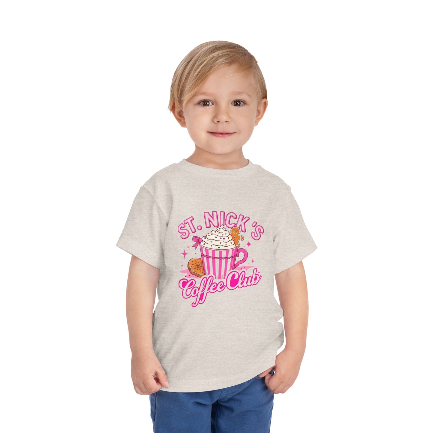 St. Nick's Coffee Club Toddler Christmas Tee