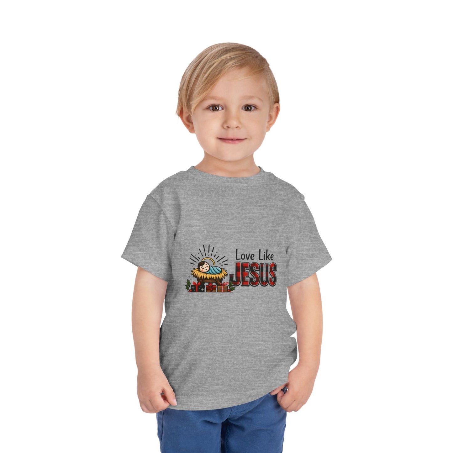 Baby Jesus Christmas Tee - Love Like Jesus Toddler Shirt