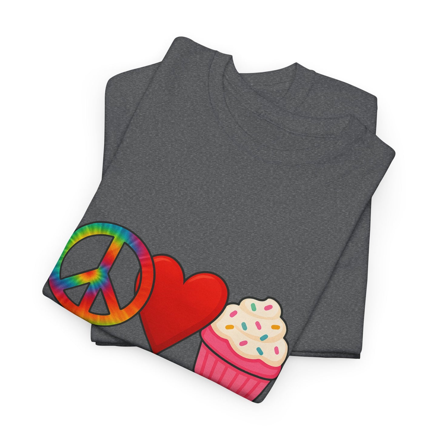 Tie-Dye Peace Sign Tee Love Celebration Shirt