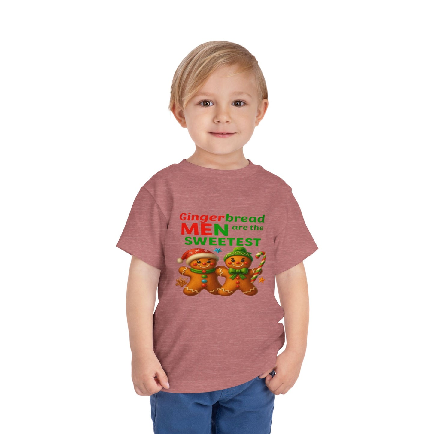 Gingerbread Sweetest Kids Christmas Tee