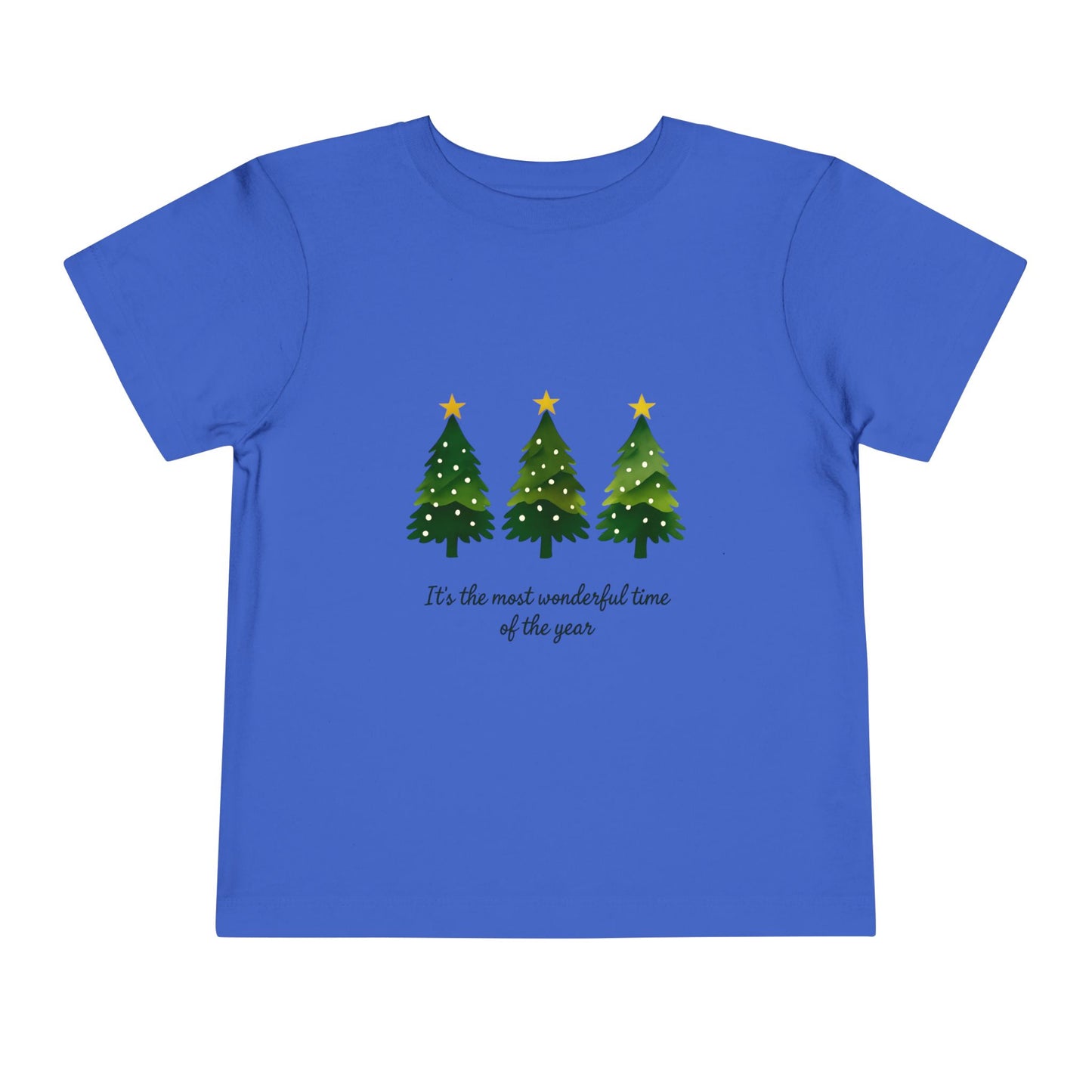 Watercolor Christmas Trees Toddler Tee
