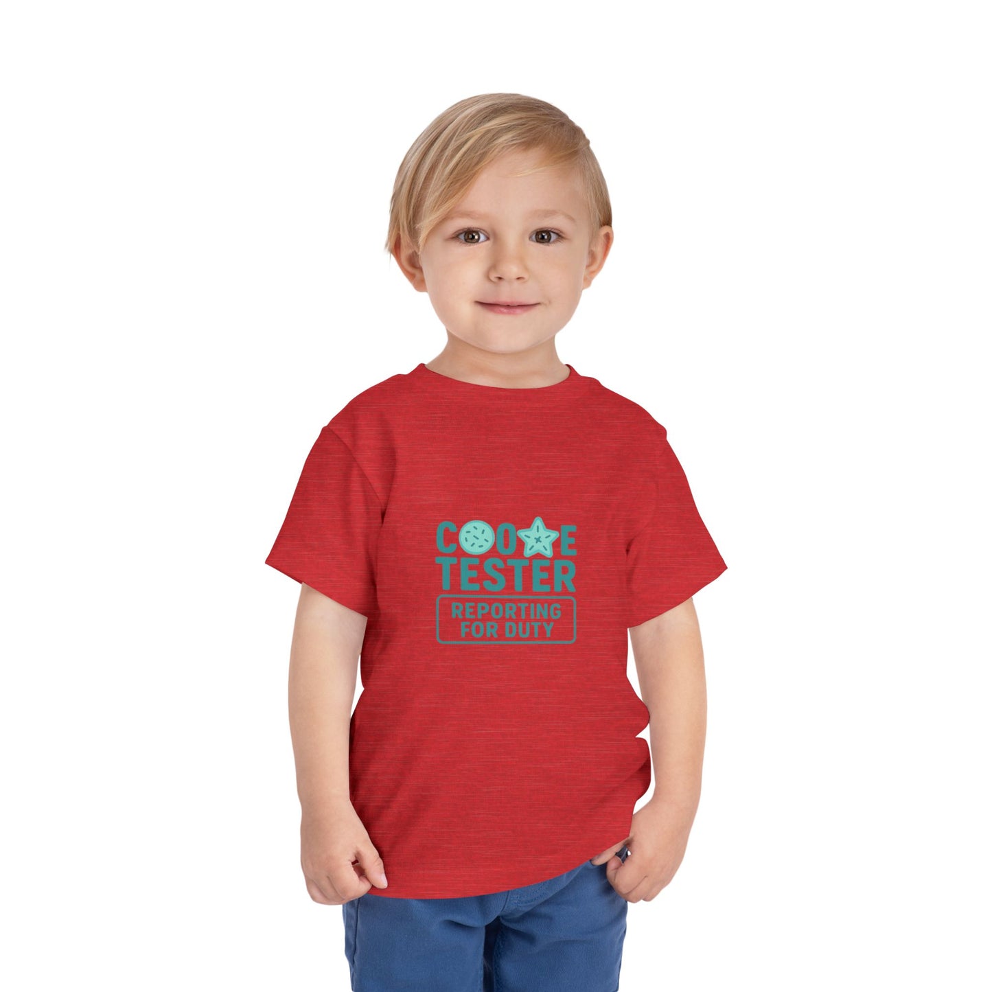 Cookie Tester Christmas Tee - Reporting for Duty!