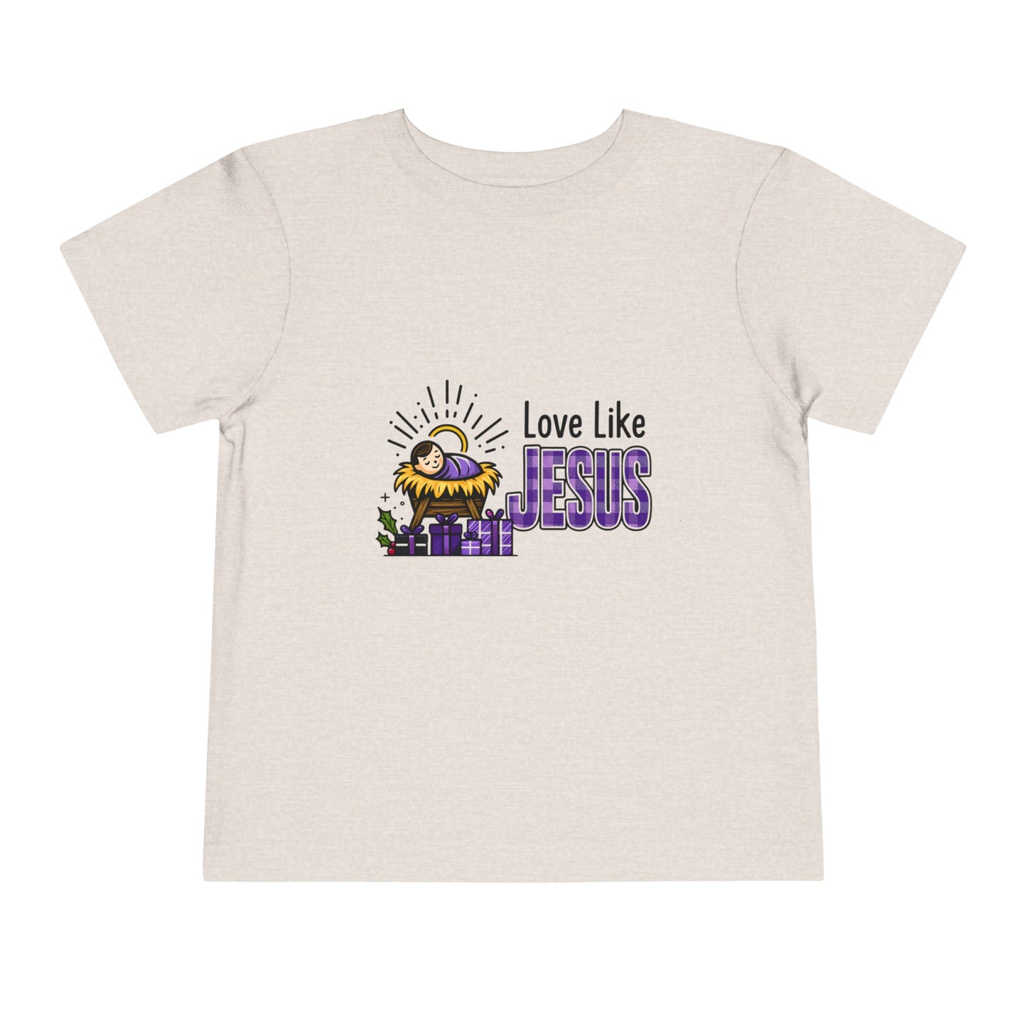Love Like Jesus Toddler Christmas Tee
