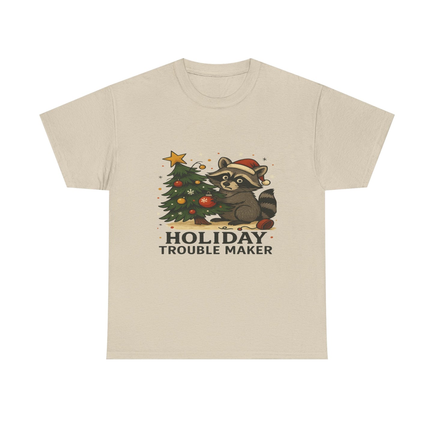 Christmas Raccoon Tee