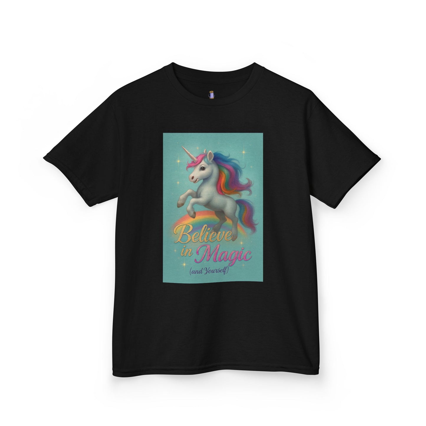 Unicorn Magic Kids Tee - Believe in Magic, Kids T-Shirt, Unicorn Shirt, Birthday Gift, Playtime Apparel