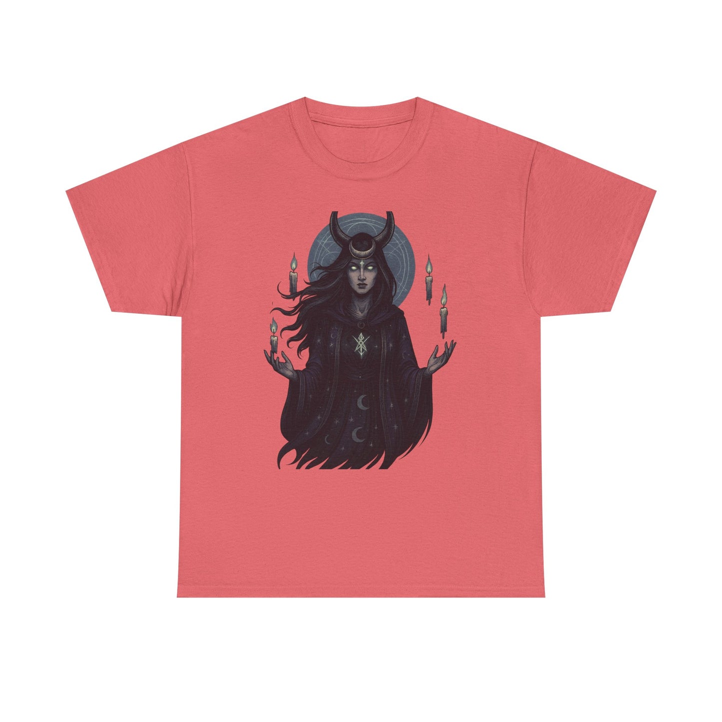 Moonlit Sorceress – Enchanted Candlelight Tee