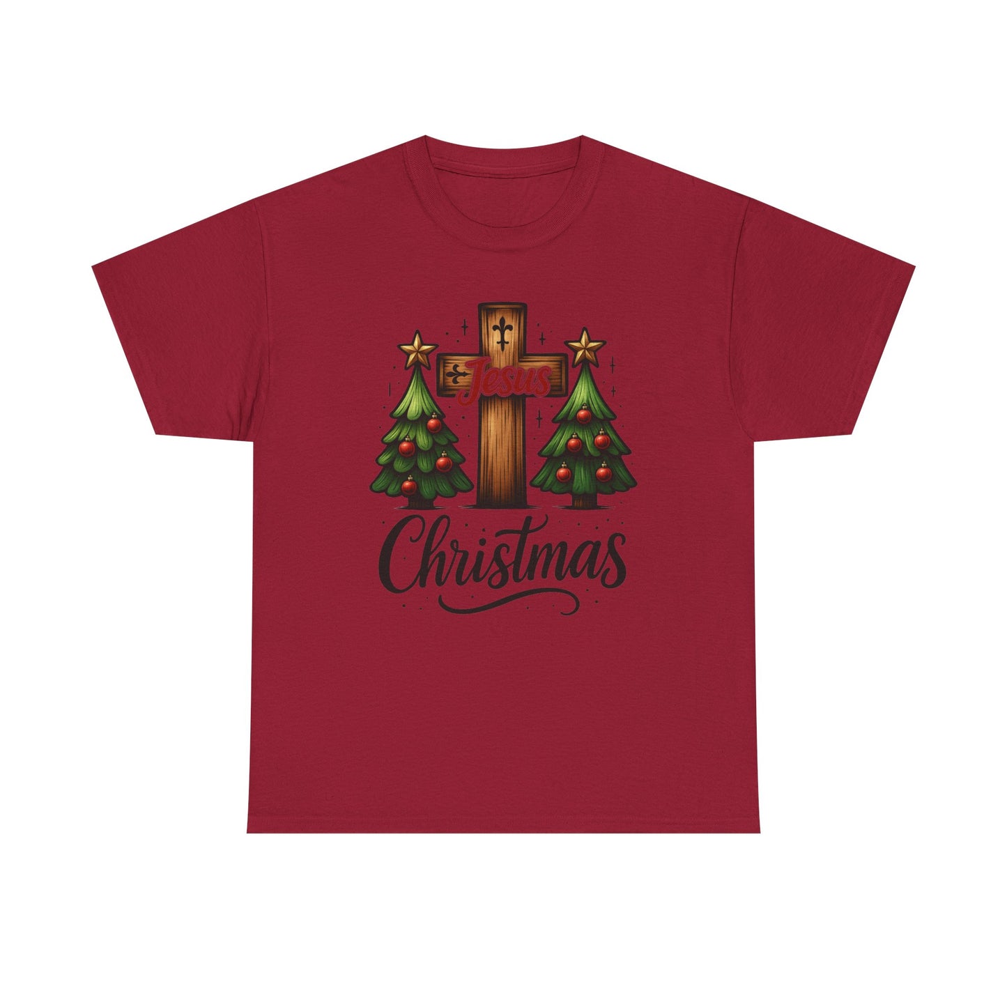 Christmas Cross Unisex Tee
