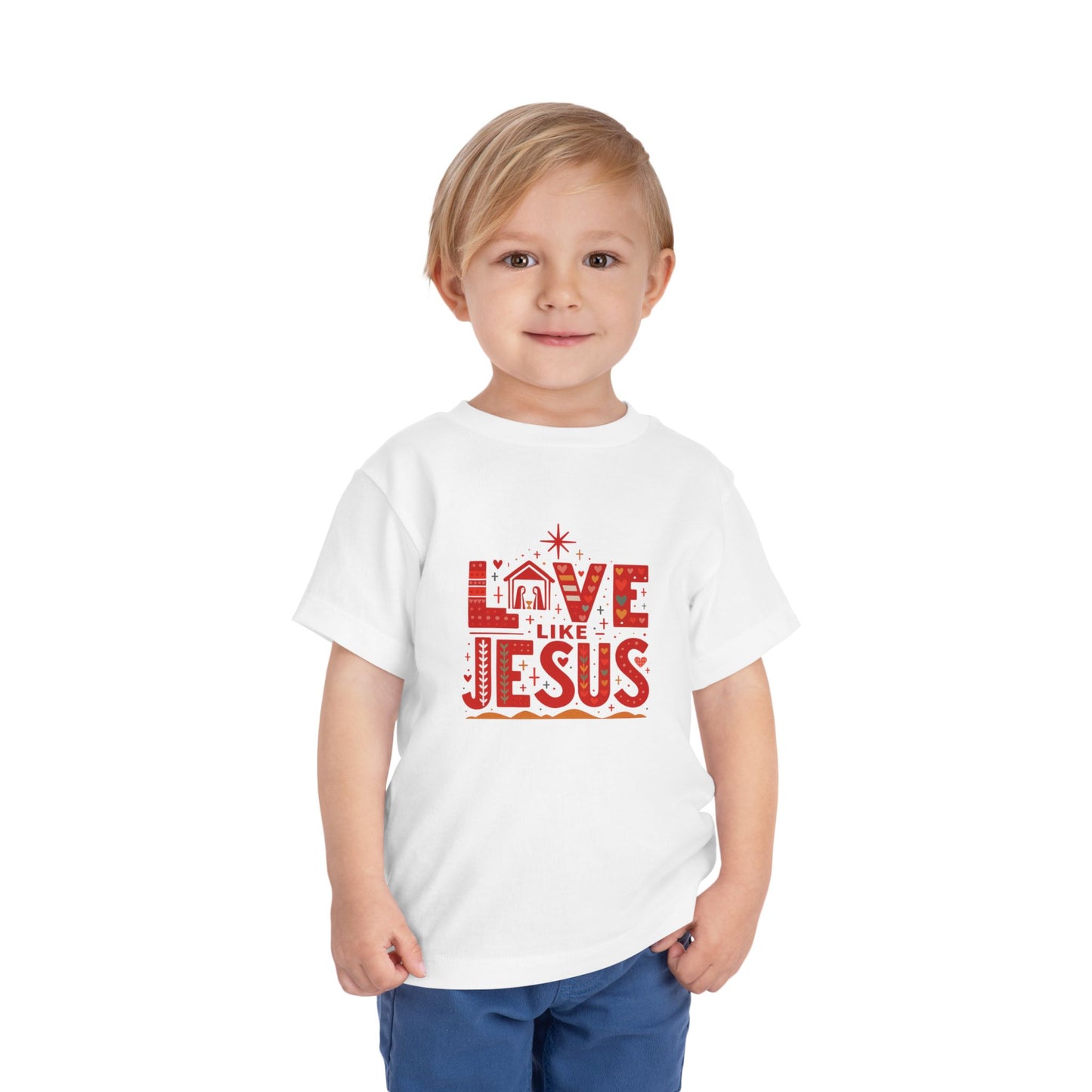 Love Like Jesus Toddler Christmas Tee