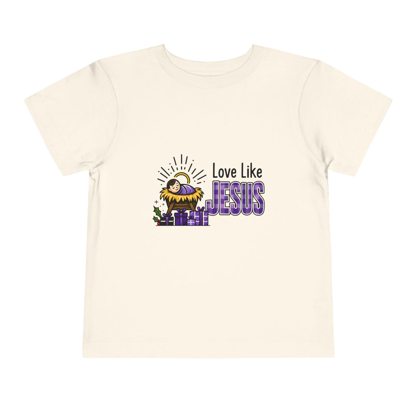 Love Like Jesus Toddler Christmas Tee