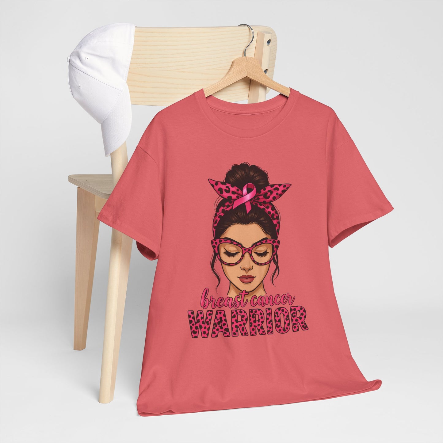 Breast Cancer Warrior Tee - Pink Ribbon Support
