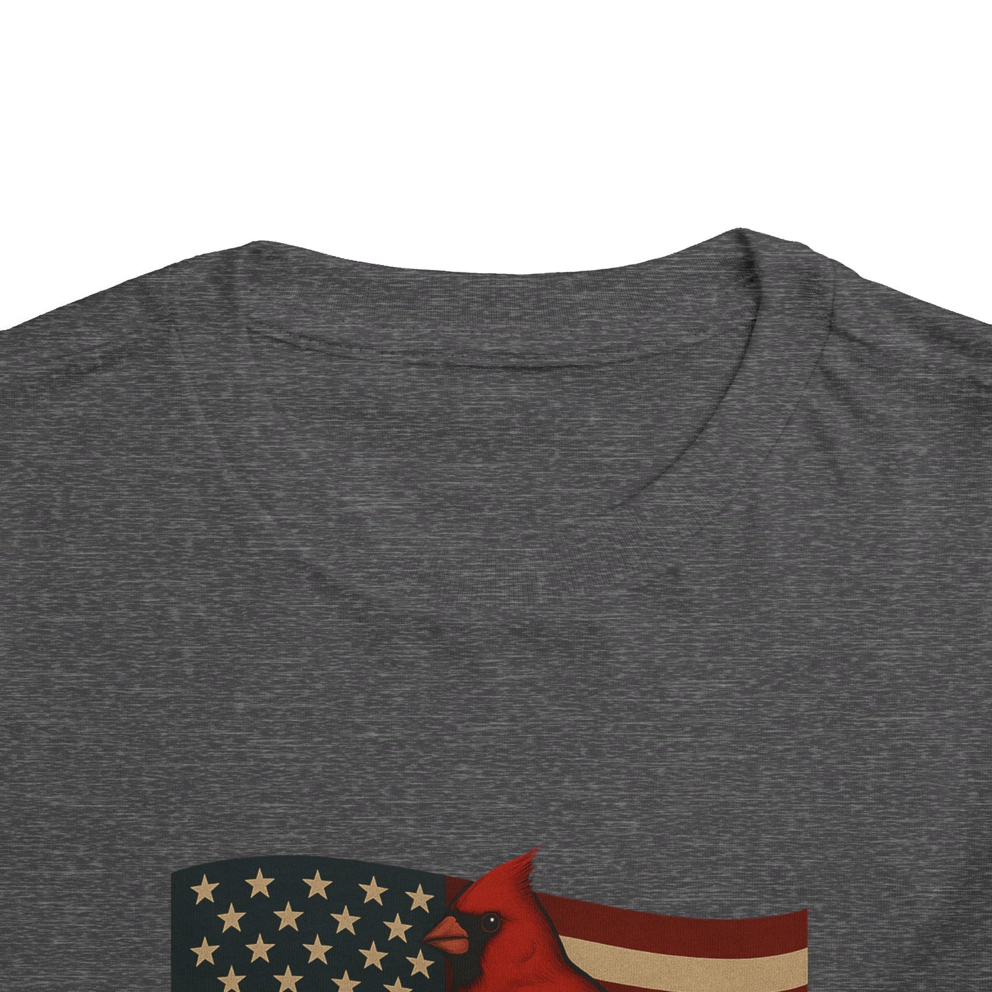 NC Cardinal & Dogwood Toddler Christmas Tee