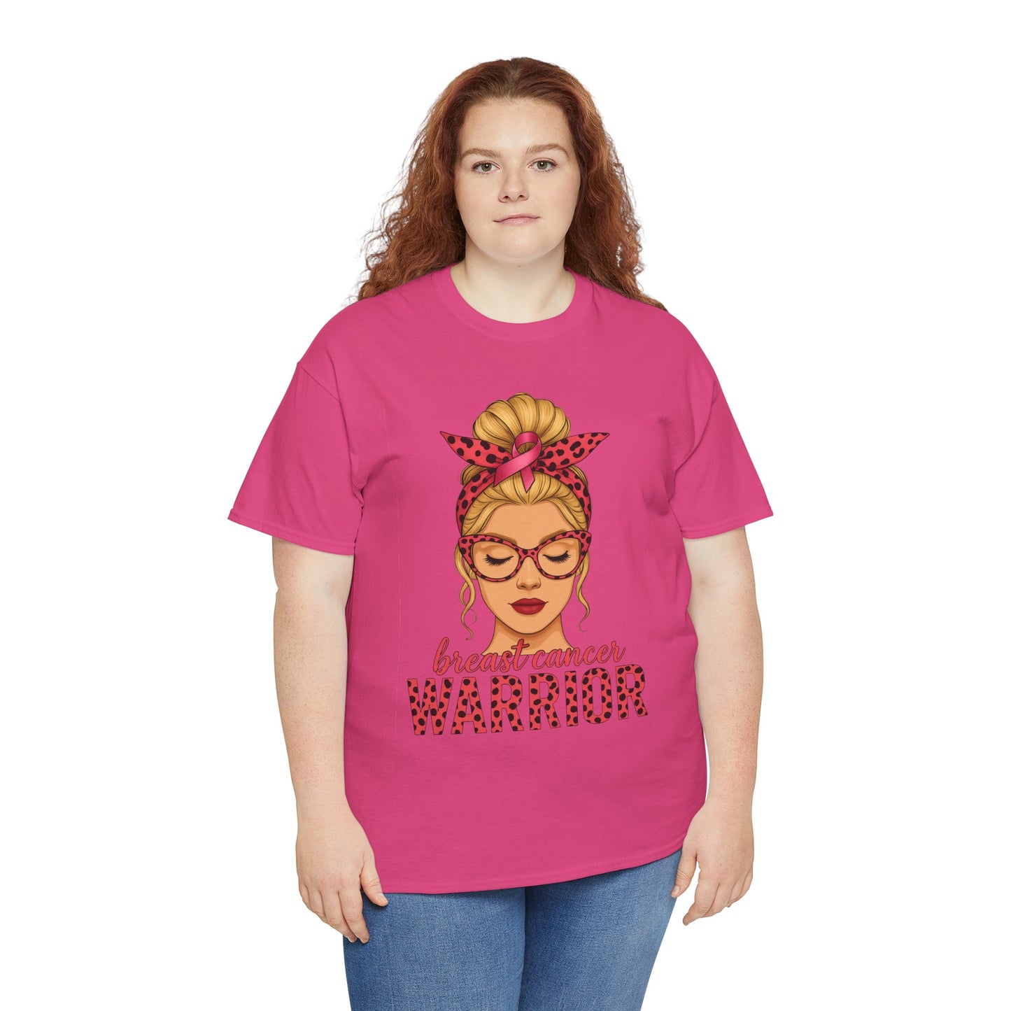 Breast Cancer Warrior Tee - Pink Ribbon Support