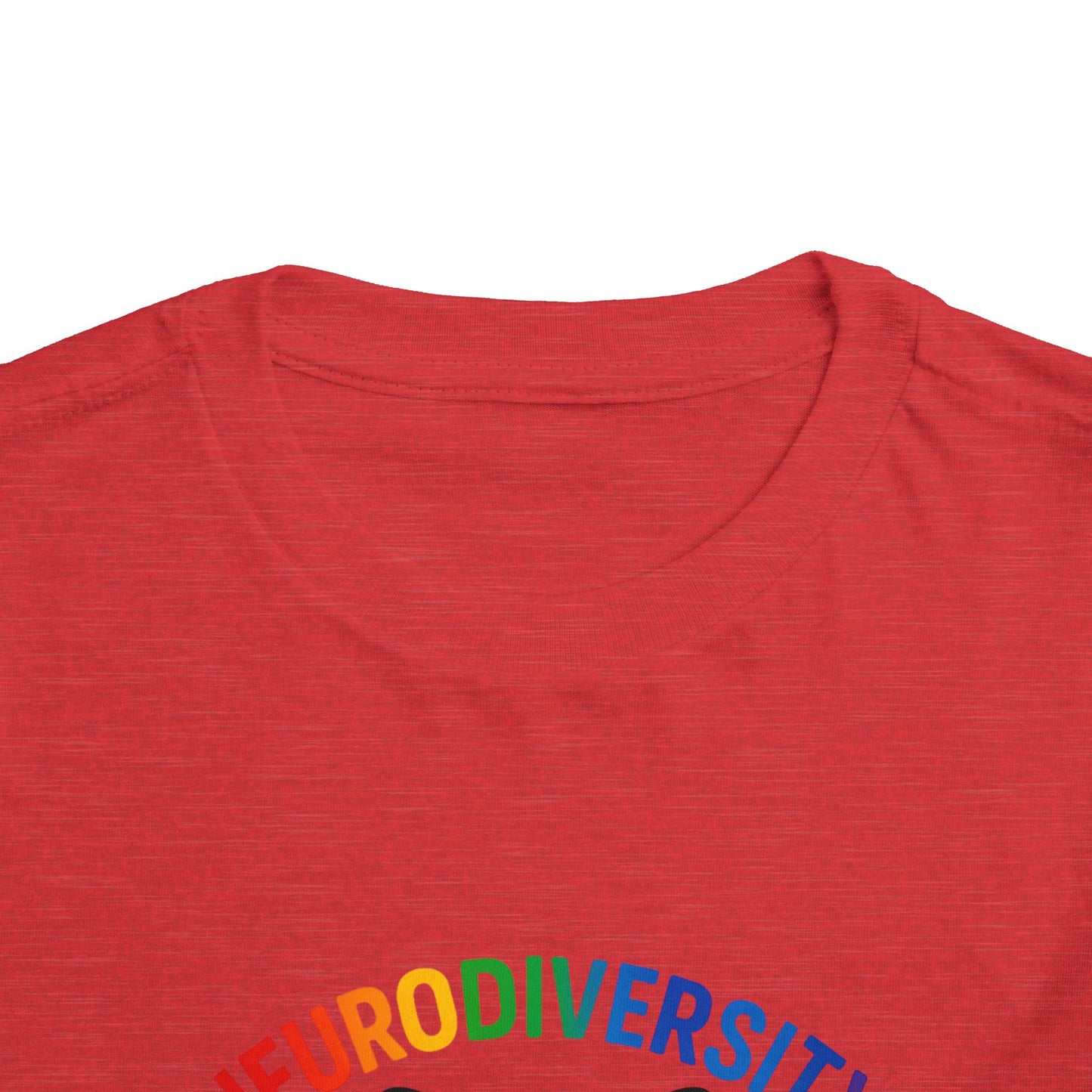 Toddler T-Shirt Colorful Butterfly Rainbow Infinity Symbol Acceptance Shirt