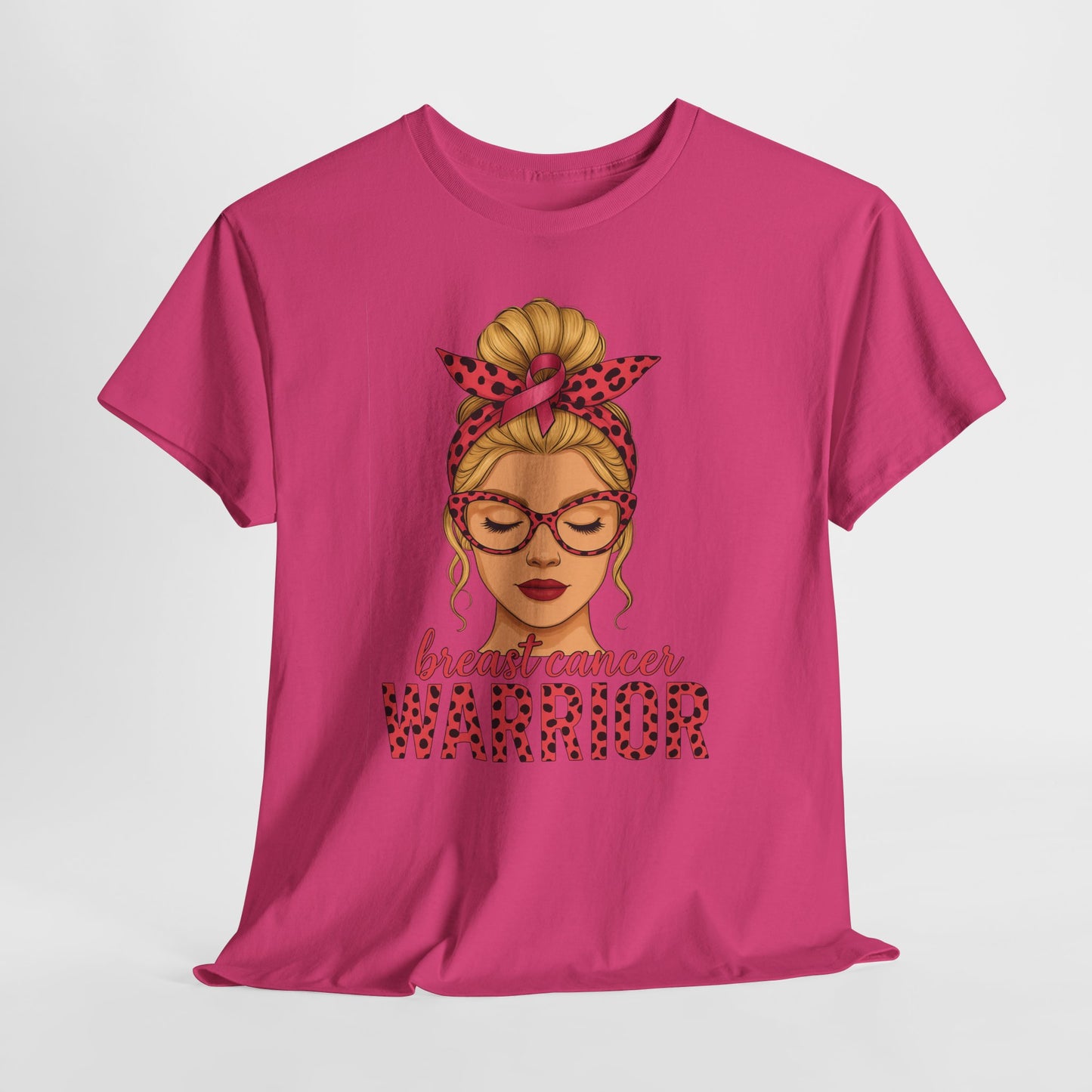 Breast Cancer Warrior Tee - Pink Ribbon Support