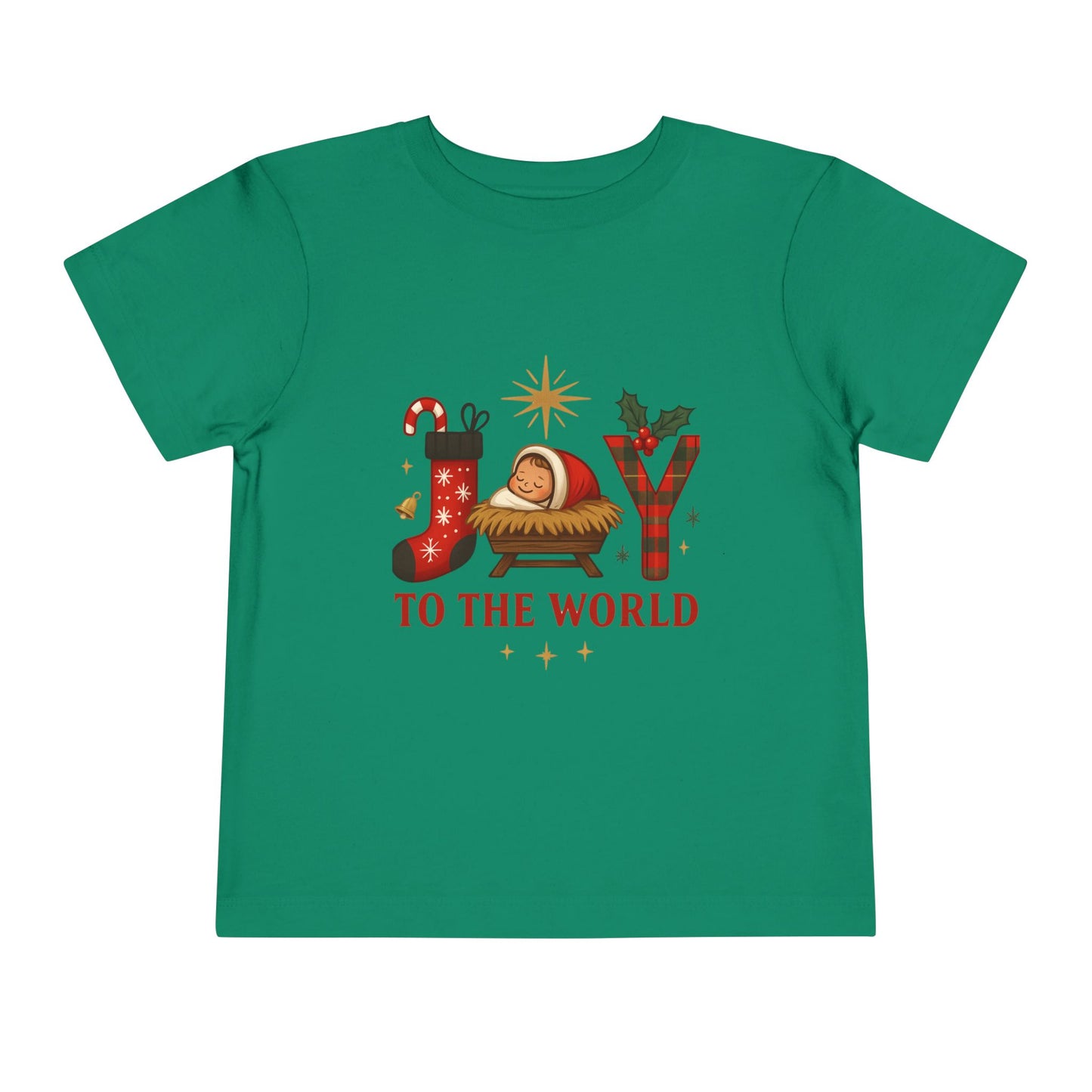 Joy to the World Toddler Christmas Tee