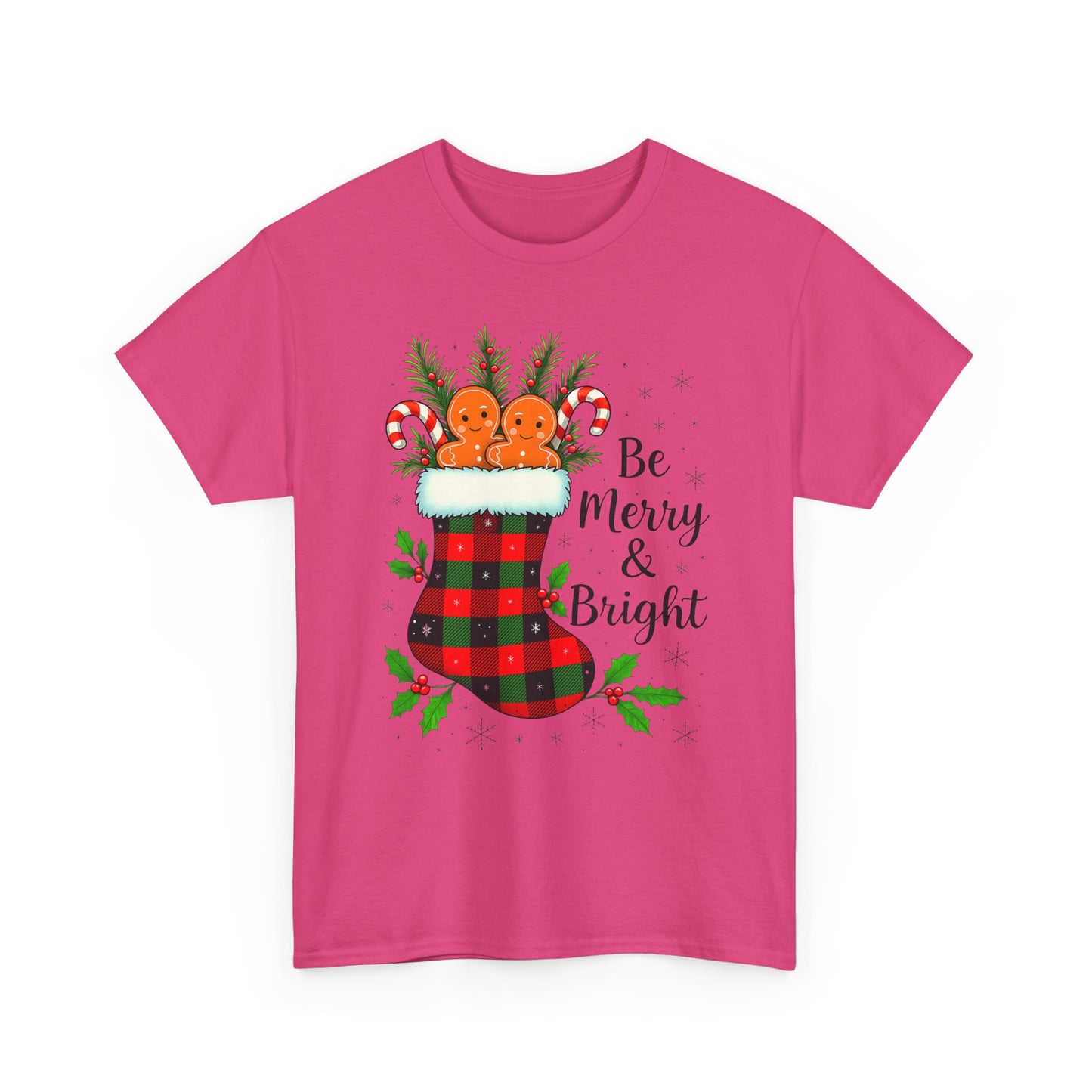 Christmas Plaid Stocking Tee