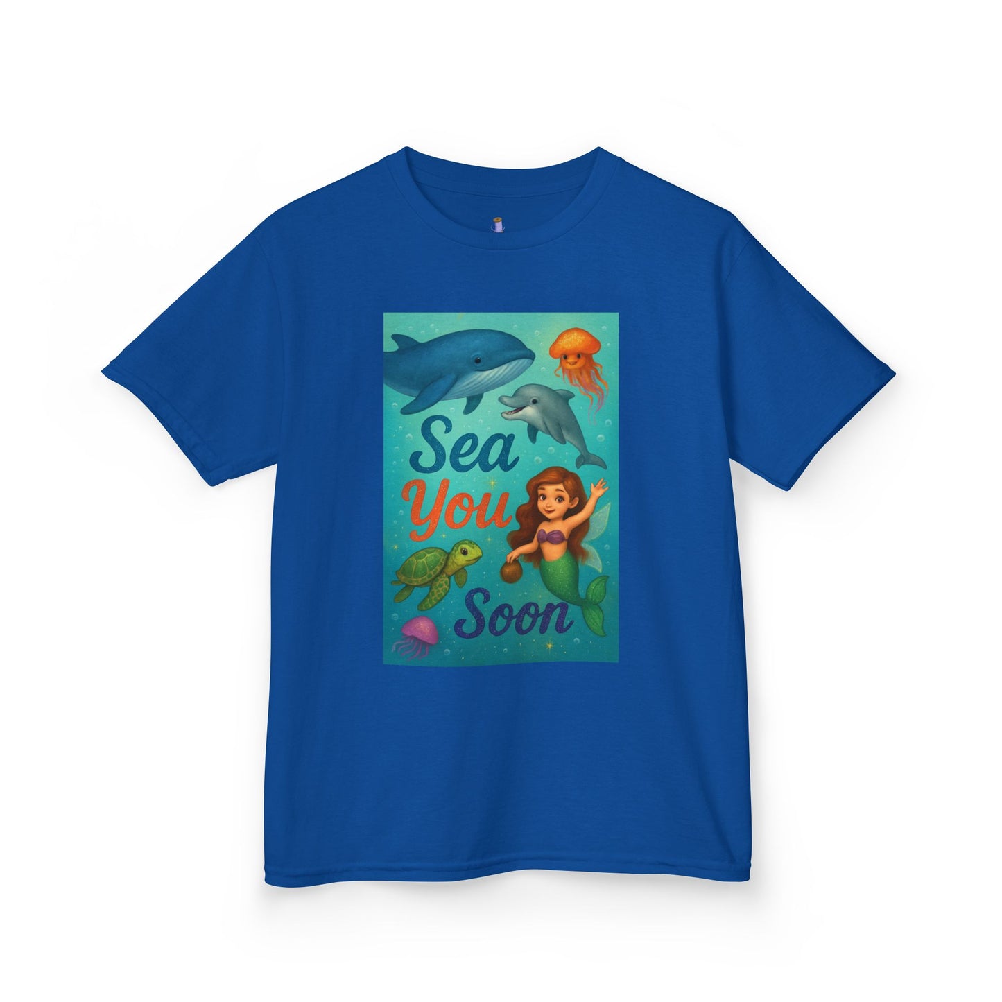 Kids Sea-Themed Tee, Ocean Adventure Shirt, Summer Casual Wear, Beach Birthday Gift, Fun Underwater T-Shirt, Nautical Kids Apparel