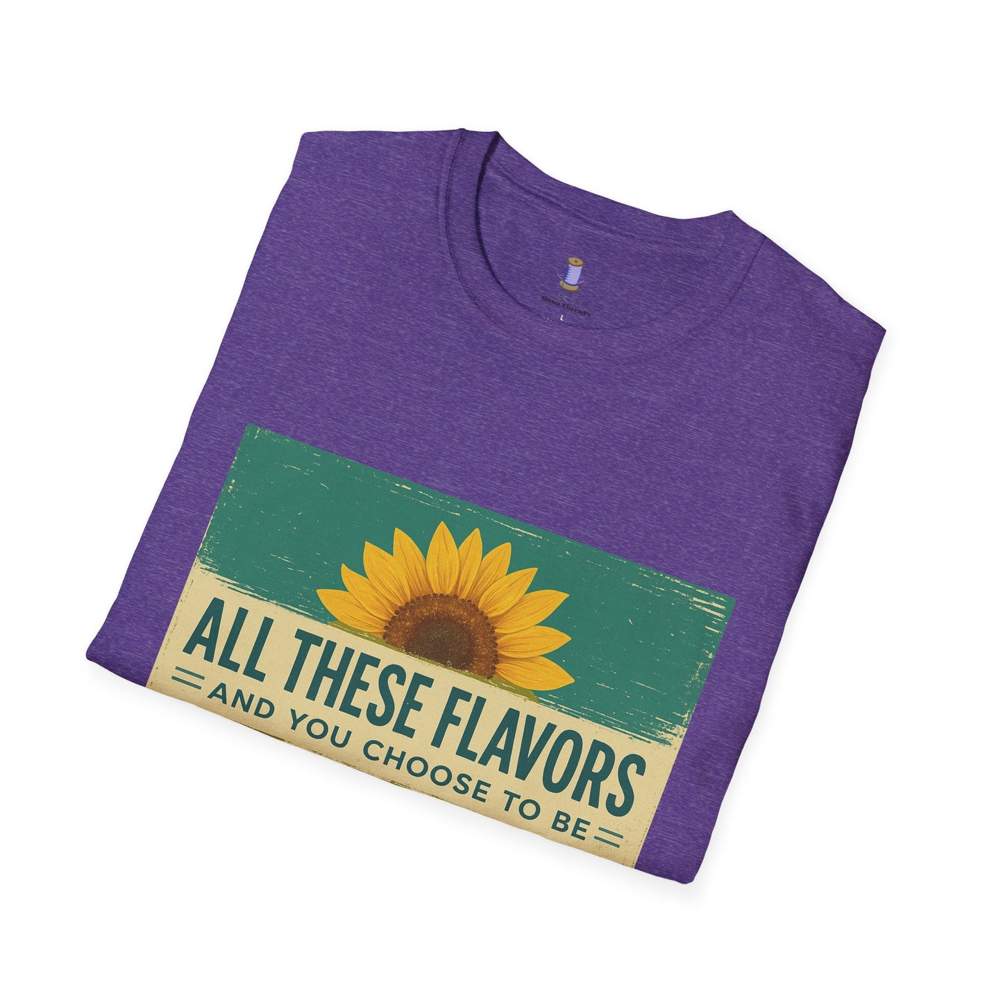 Sunflower Salty T-Shirt: Unisex Softstyle Tee for Sunshine Lovers, Casual Wear, Birthday Gift, Summer Vibes, Relaxed Style