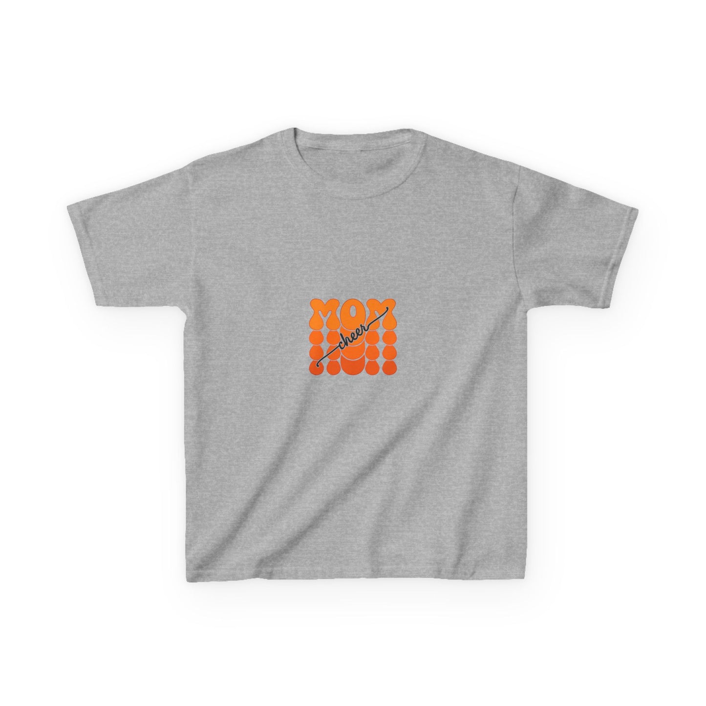 Groovy Mom Cheer Tee - Retro 70s Style!