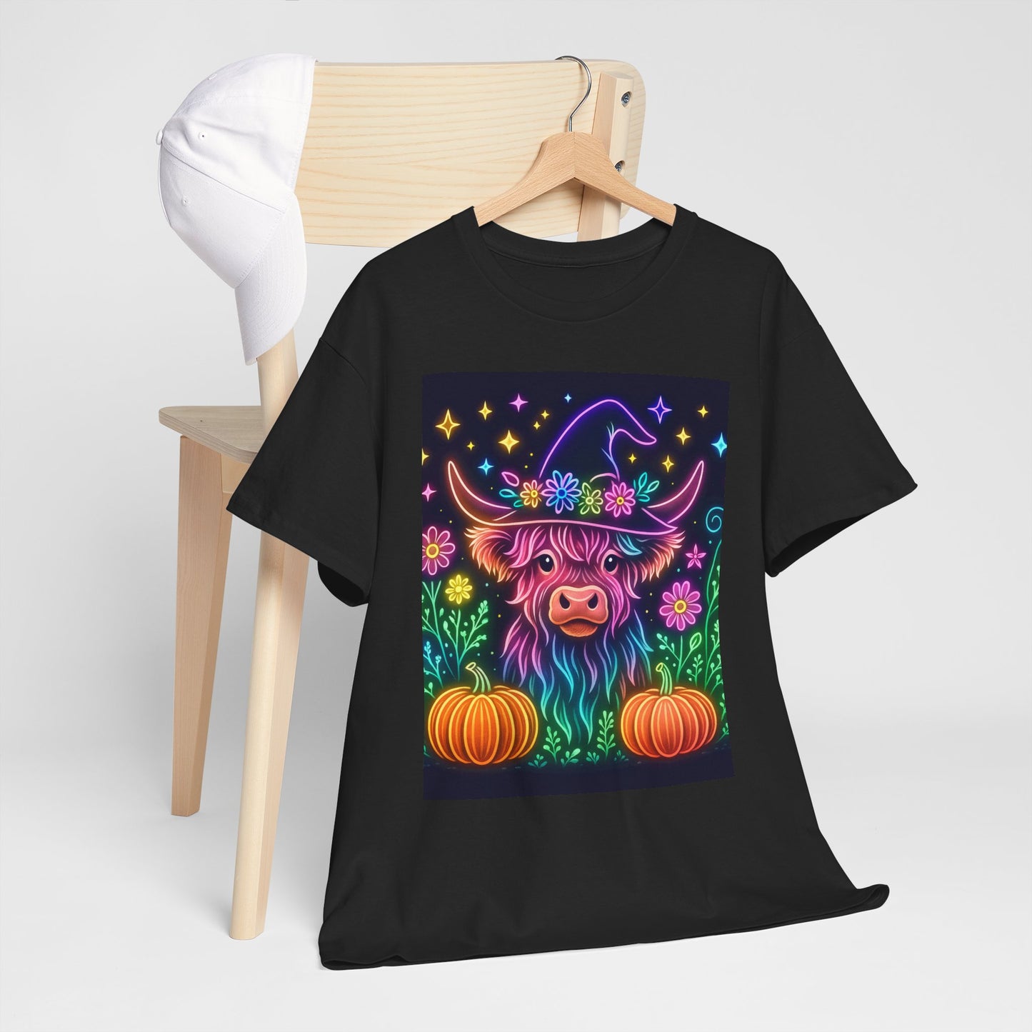 Neon Halloween Highland Tee