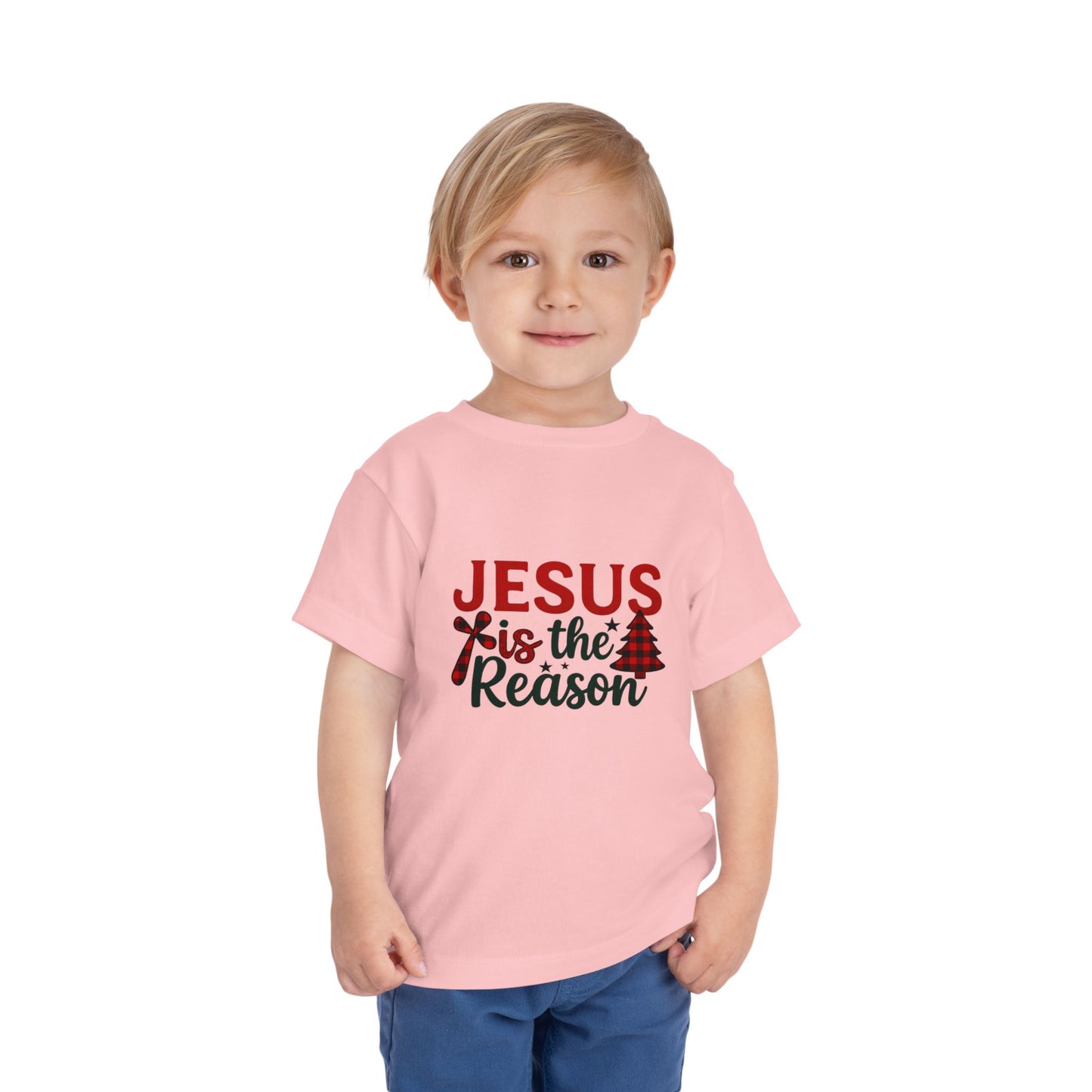 Jesus Is The Reason Toddler Christmas Tee