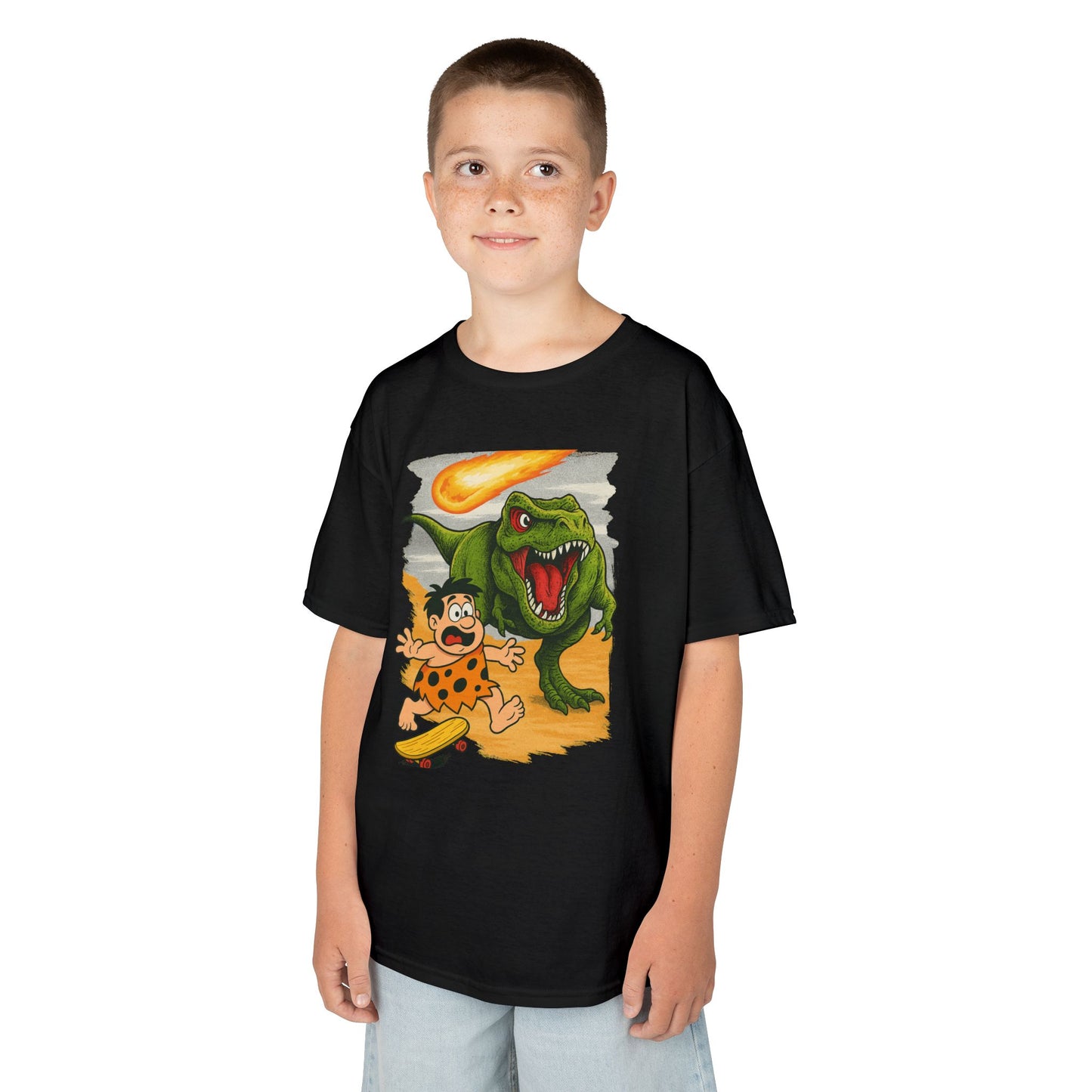 Dino Adventure Kids Tee - Fun Dinosaur Graphic Shirt, Boys T-Shirt, Playful Kids Apparel, Birthday Gift, Summer Wear