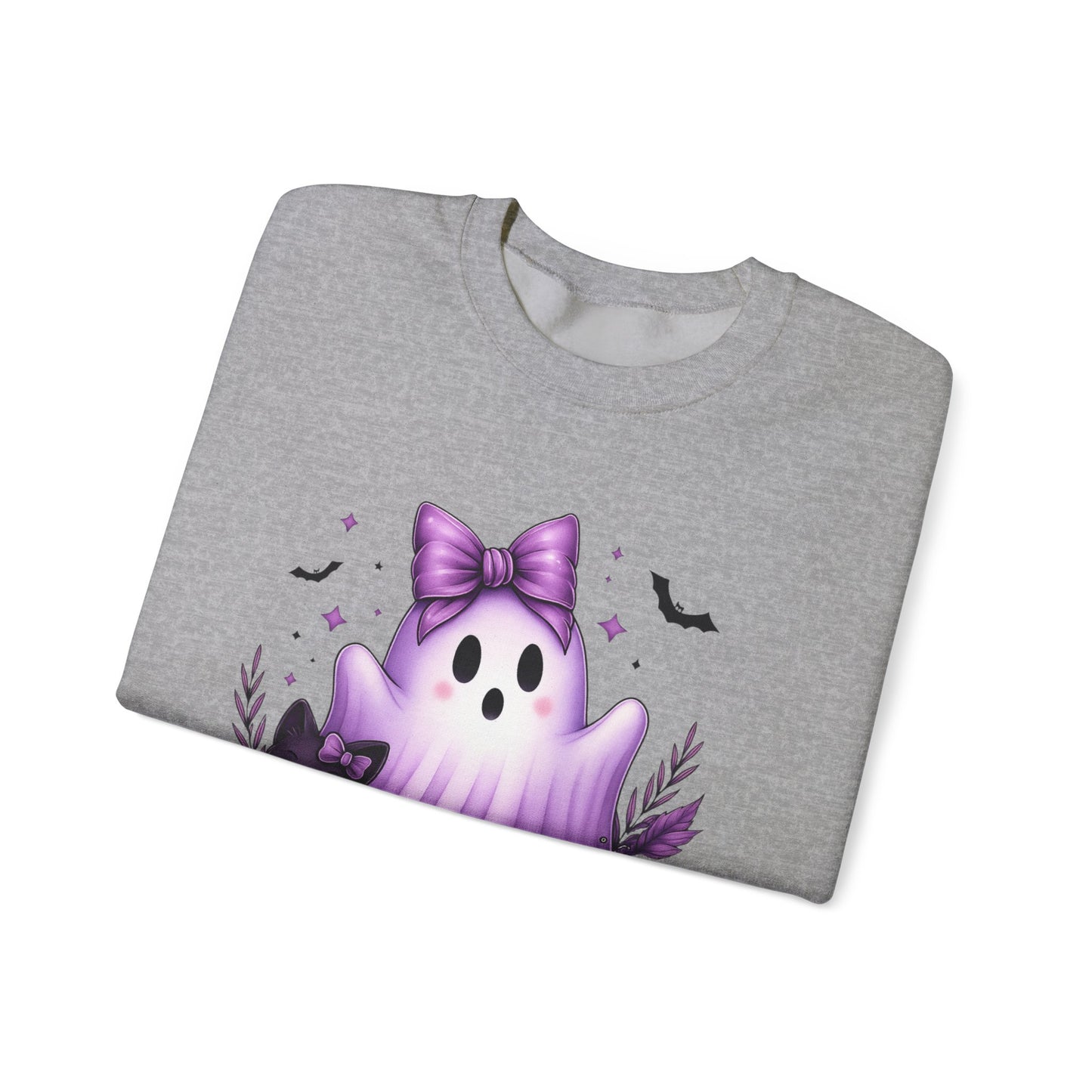 Cute Halloween Ghost Crewneck Sweatshirt