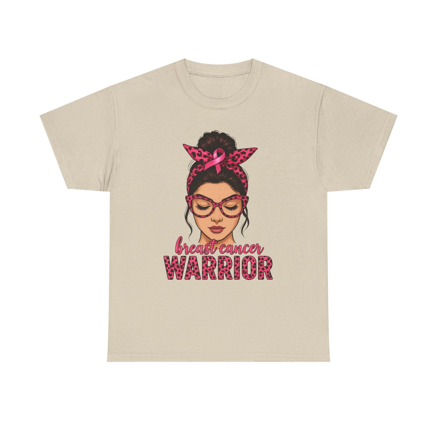 Breast Cancer Warrior Tee - Pink Ribbon Support
