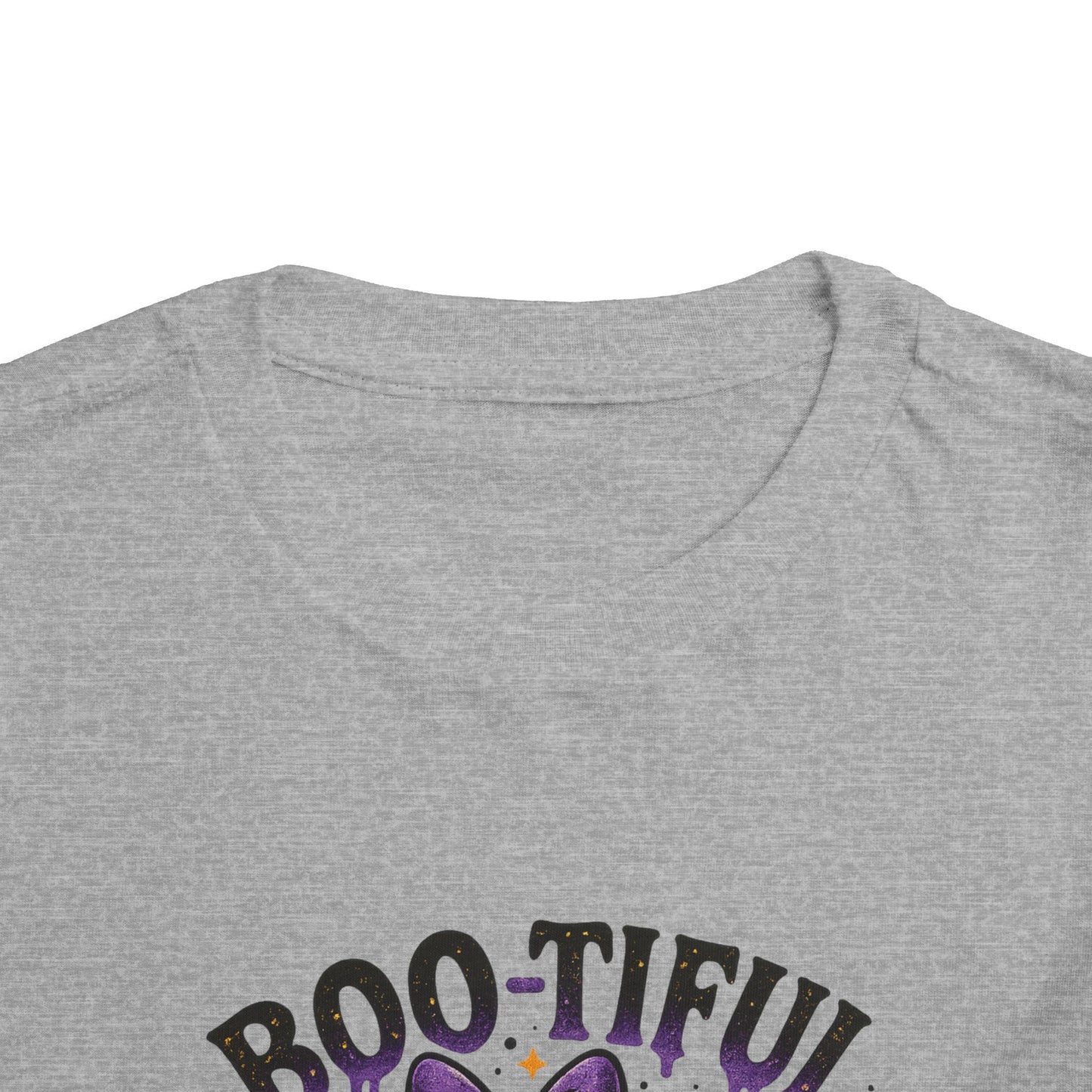Boo-tiful Ghost Halloween Toddler Tee
