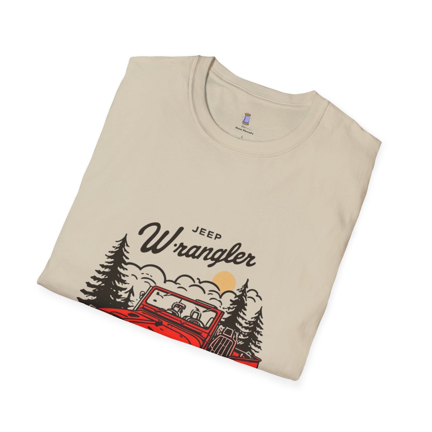Jeep Wrangler Adventure Tee, Summer T-Shirt, Outdoor Enthusiast Gift, Camping Shirt, Road Trip Apparel, Vintage Jeep Design