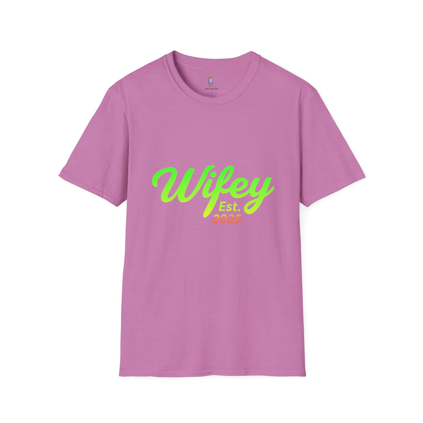 Wifey Est. 2025 T-Shirt, Bridal Shower Gift, Newlywed Apparel, Wedding Favor, Engagement Celebration Tee, Cute Couple Top