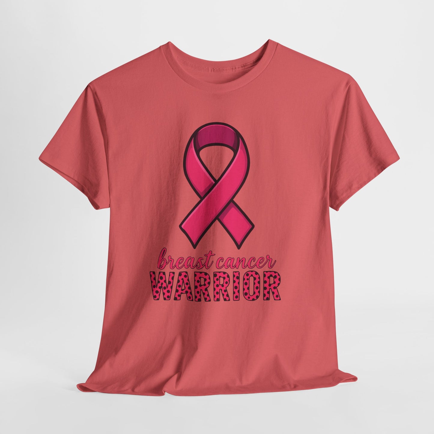 Breast Cancer Warrior Pink Ribbon Tee
