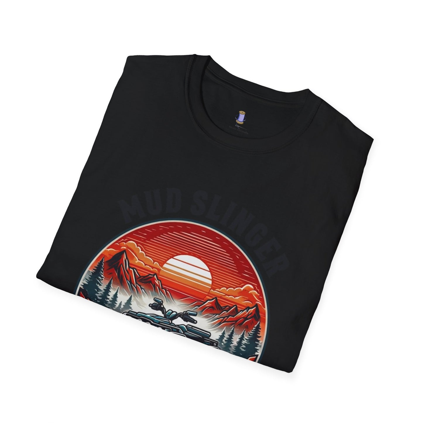 Mud Slinger Unisex Softstyle T-Shirt, Adventure Tee, Off-Road Enthusiast Shirt, Gift for Mud Lovers, Outdoor Sportswear, Gettin Dirty Tee