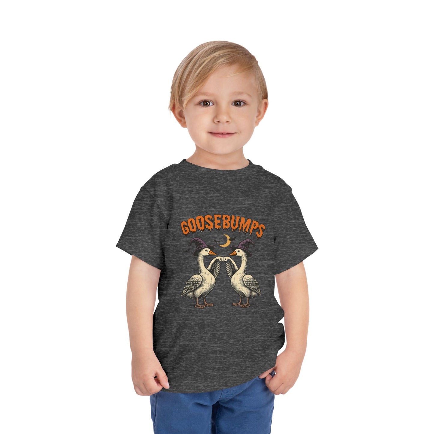 Toddler Tee Halloween Goosebumps Vintage Design
