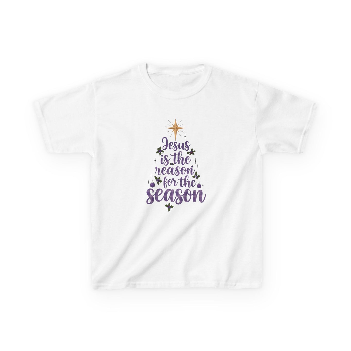 Jesus is the Reason - Dino Christmas Tee