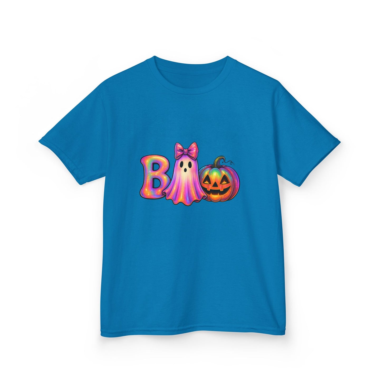 BOO! Halloween Dinosaur Kids Tee - Spooky & Cute