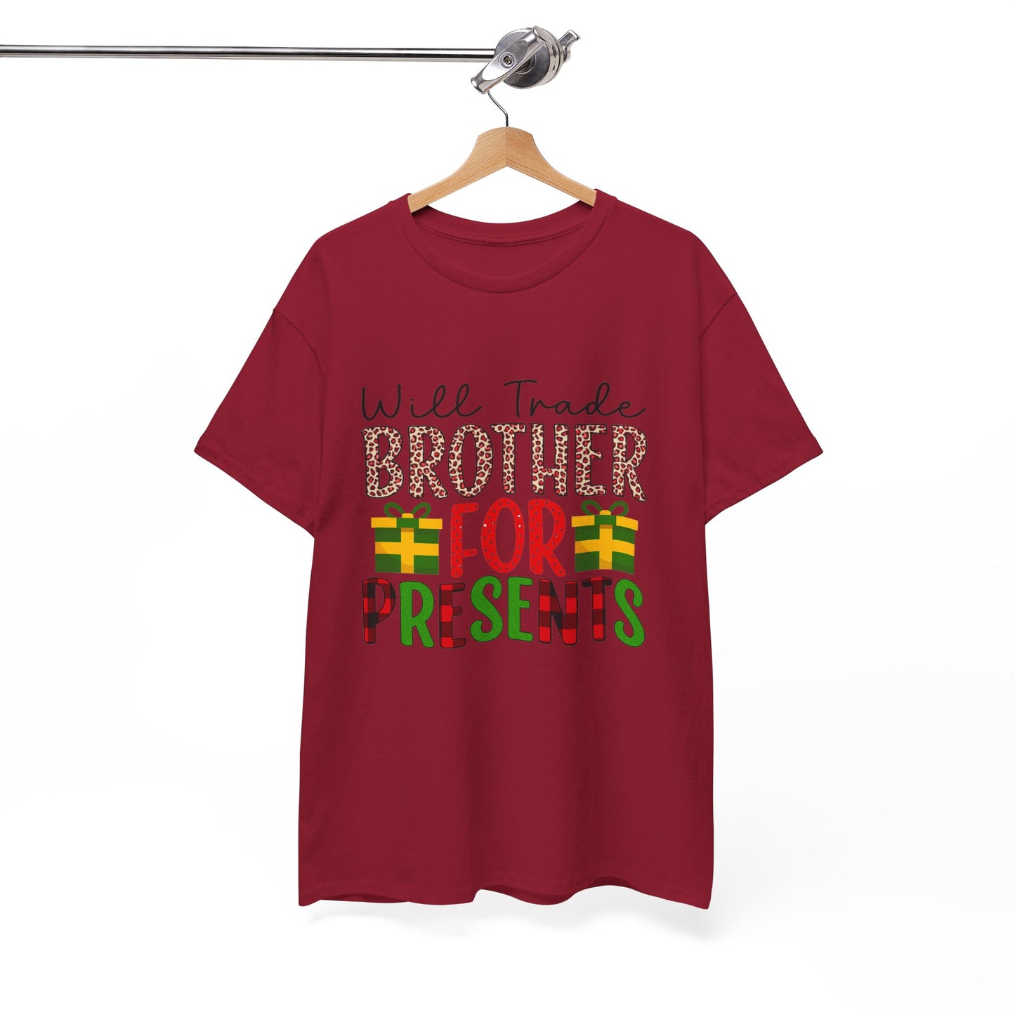 Will Trade Brother for Presents - Christmas Tee