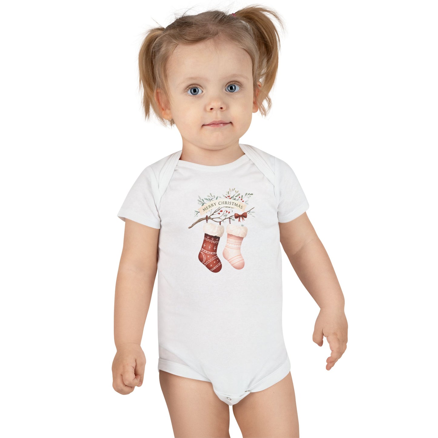 Christmas Baby Onesie, Infant Holiday Outfit, Cute Christmas Gift, Baby Shower Gift, Newborn Christmas Bodysuit