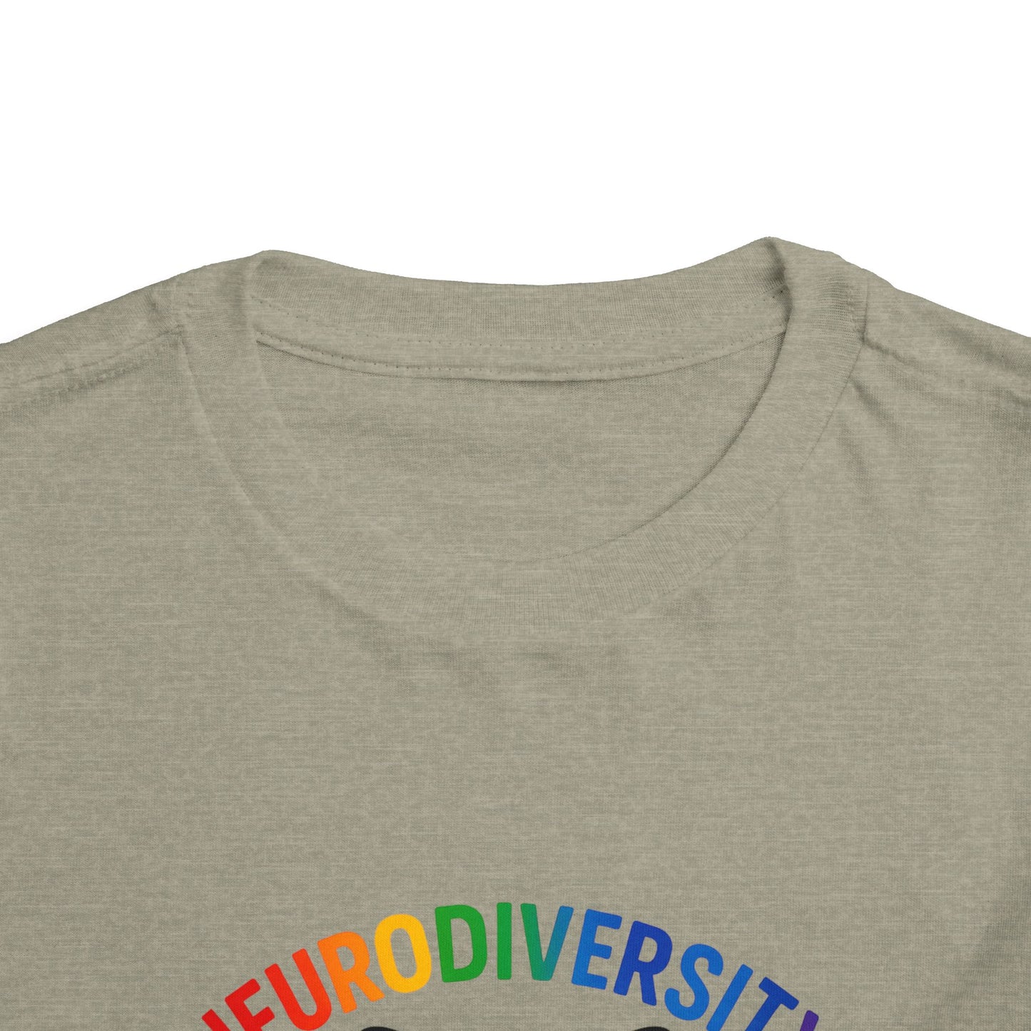 Toddler T-Shirt Colorful Butterfly Rainbow Infinity Symbol Acceptance Shirt